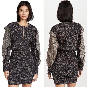 Isabel Marant Robe Lexini Dress in Black